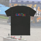 Up North Crew Cotton Graphic T Shirt- Tie-Dye Logo