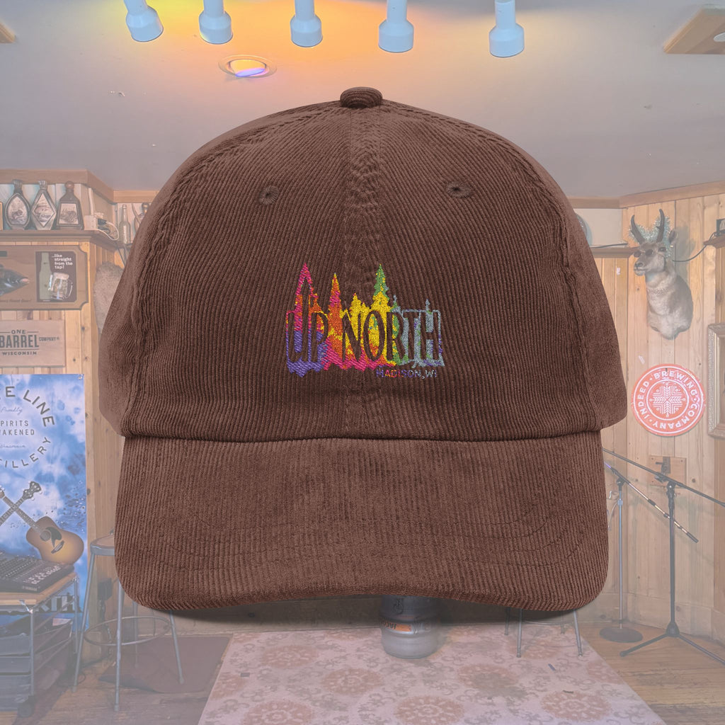 Corduroy Cap Embroidered Logo