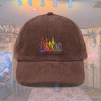 Corduroy Cap Embroidered Logo