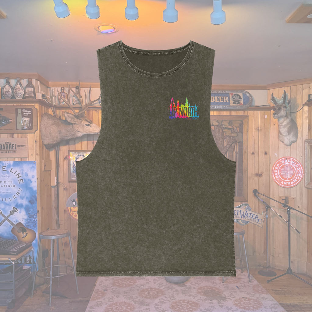 Stonewash Tank Top/ Muscle Shirt