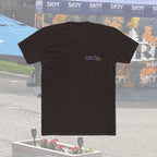 Up North Crew Cotton Graphic T Shirt- Tie-Dye Logo