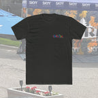 Up North Crew Cotton Graphic T Shirt- Tie-Dye Logo