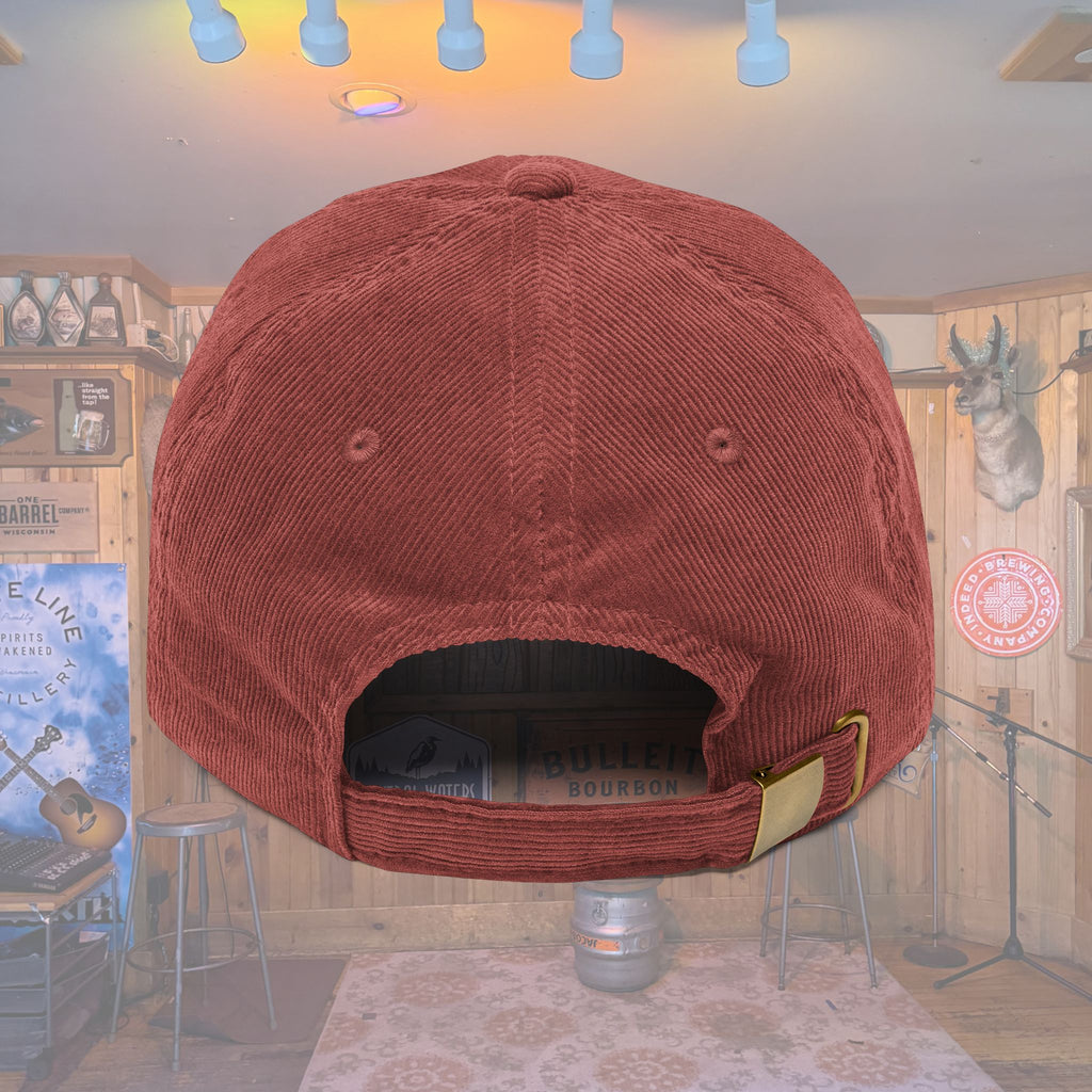 Corduroy Cap Embroidered Logo