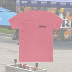 Up North Crew Cotton Graphic T Shirt- Tie-Dye Logo