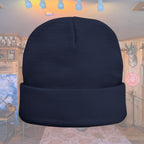 Embroidered Knit Beanie