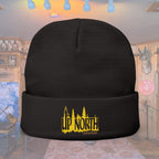 Embroidered Knit Beanie