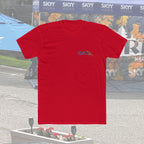 Up North Crew Cotton Graphic T Shirt- Tie-Dye Logo