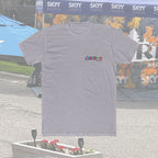 Up North Crew Cotton Graphic T Shirt- Tie-Dye Logo