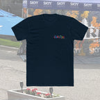 Up North Crew Cotton Graphic T Shirt- Tie-Dye Logo