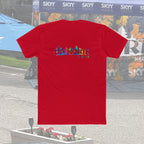 Up North Crew Cotton Graphic T Shirt- Tie-Dye Logo