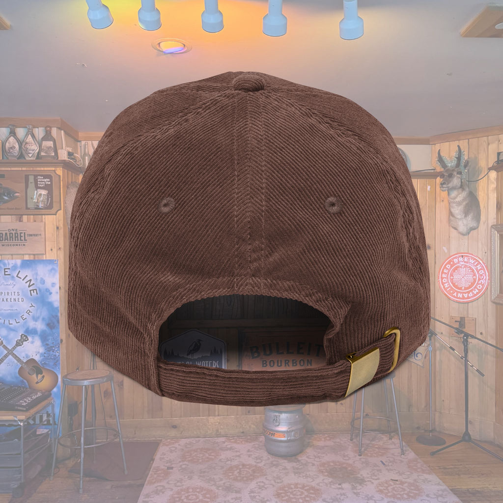 Corduroy Cap Embroidered Logo
