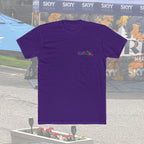 Up North Crew Cotton Graphic T Shirt- Tie-Dye Logo