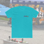 Up North Crew Cotton Graphic T Shirt- Tie-Dye Logo