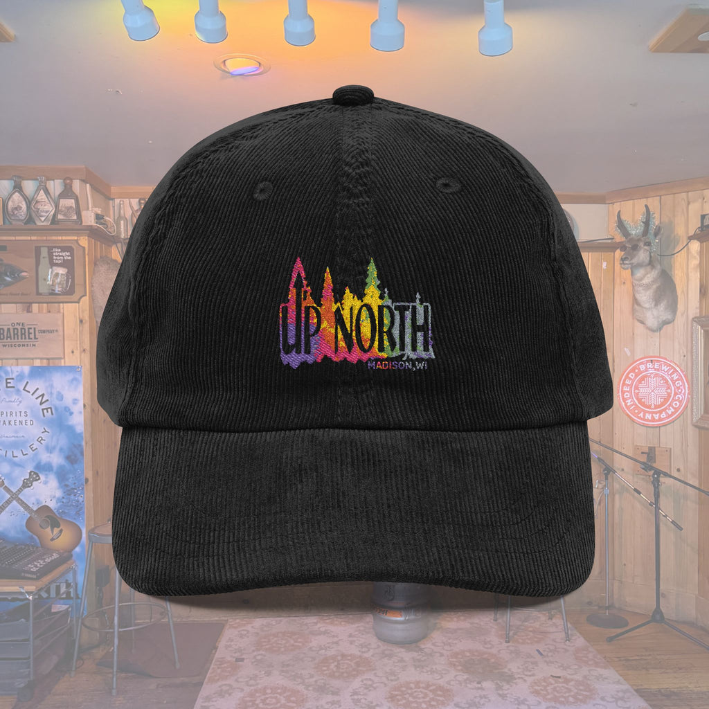Corduroy Cap Embroidered Logo