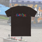 Up North Crew Cotton Graphic T Shirt- Tie-Dye Logo