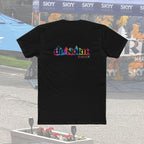 Up North Crew Cotton Graphic T Shirt- Tie-Dye Logo