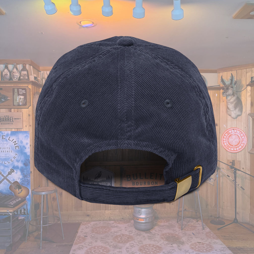 Corduroy Cap Embroidered Logo