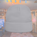 Embroidered Knit Beanie