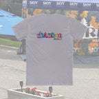 Up North Crew Cotton Graphic T Shirt- Tie-Dye Logo